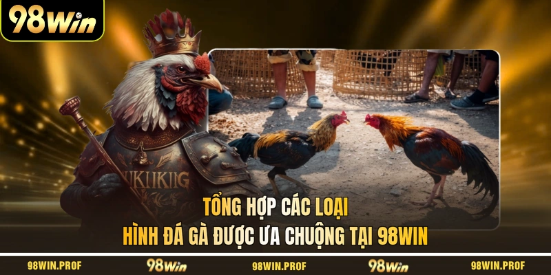Tổng hợp các loại hình đá gà được ưa chuộng tại 98WIN